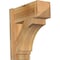 Ekena Millwork Imperial Rough Sawn Arts and Crafts Outlooker, Western Red Cedar, 8"W x 20"D x 20"H OUT08X20X20IMP03RWR - alternate 1